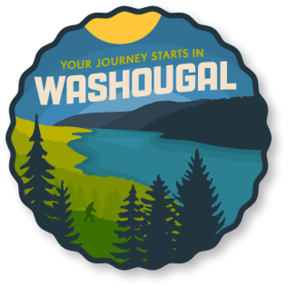 Just North – Washougal Badge